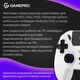Геймпад GamePro GPS20W 2.4G/BT 5.1/USB (Switch/PC/PS/iOS/Android) RGB White (GPS20W) - изображение 4
