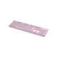 Клавиатура Canyon HKB-W01 Silent Wireless UA Pink (CNS-HKBW01P) - изображение 2