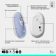 Мишка Logitech POP Mouse With Emoji Bluetooth Lilac (910-007414) - изображение 6