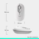 Мишка Logitech POP Mouse With Emoji Bluetooth Off-White (910-007411) - изображение 8