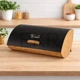 Хлібниця Bread Maestro 365х250х133 мм Чорна MR-1775-BLACK - изображение 1
