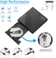 Внешний оптический CD/DVD-привод Amicool USB 3.0 USB C - изображение 4