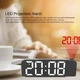 Светодиодный цифровой будильник Fdit Projection с проекцией и USB-портом для подзарядки - изображение 8