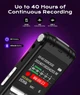 Цифровой голосовой рекордер диктофон 64GB ZIPCIDE - Однокнопочная записывающая система с воспроизведением - изображение 4
