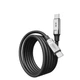 Кабель для зарядки YOKI ULTRA YK-UL6 Type-C на Type-C 1.2м 60W универсальный силиконовый смарт интернет шнур для быстрой зарядки айфона iPhone телефона ноутбука смартбука павербанка роутера шнуры для ноутбуков смартфонов и планшетов - изображение 2