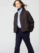 Куртка Uniqlo розмір XXL темно коричнева (38) (482767) - изображение 9
