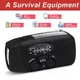 Багатофункціональне Аварійне Радіо SurvivalWave Pro NOAA з Power Bank, Ліхтарем і Ручною Динамо-Зарядкою Monster - изображение 3