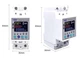 Умный Wi-Fi электросчетчик/реле/автомат TOMZN TOMPD-63WIFI 1P+N 63A с подсветкой экрана 1-фазный - изображение 9