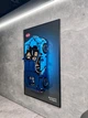 Арт Держатель Рамка 80x50 см. на Стену для Фирменного Конструктора Technic Bugatti Chiron (42083) Техник Бугатти Широн - Type-A - изображение 6