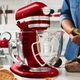 Кухонный комбайн KitchenAid Artisan 4,8 л 5KSM185PSECA с откидным блоком карамельное яблоко - изображение 10