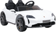 Samochód elektryczny dla dzieci Porsche Taycan Turbo S 2-osobowy Biały (5903864988277) - obraz 5