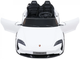 Samochód elektryczny dla dzieci Porsche Taycan Turbo S 2-osobowy Biały (5903864988277) - obraz 10