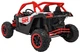 Samochód elektryczny dla dzieci Buggy SR Super 66 2-osobowy Czerwony (5903864944136) - obraz 4