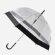 Зонт - трость полуавтомат Semi Line DAS303539 (2507-0) Transparent-Black (5902845250709) - изображение 1