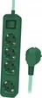 Listwa przeciwprzepięciowa Philips 4 gniazda 1.5 m Green (4895229136922) - obraz 1