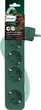 Listwa przeciwprzepięciowa Philips 4 gniazda 1.5 m Green (4895229136922) - obraz 2