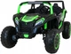 Samochód elektryczny dla dzieci Buggy ATV Racing 2-osobowy Zielony (5903864913811) - obraz 1