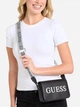 Сумка кросс-боди через плечо женская из искусственной кожи маленькая Guess 14838273 Черная (190231989035) - изображение 2