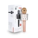 Микрофон-караоке беспроводной bluetooth WSTER WS-1688 Rose/Розовый - изображение 10