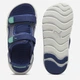 Подростковые спортивные сандалии для мальчика Puma Evolve Sandal Jr 39044920 38 (5UK) Gray Sky-Blue Jewel-Vibrant Green (4069161847271) - изображение 5