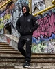 Зимовий спортивний костюм Stone Island Tetra / чорний / тринитка на флісі / Розмір L / тр6592 - изображение 4