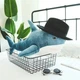 Дитяча м'яка антистрес іграшка подушка "Акула" 40 см Shark Doll плюшева з холофайбером наповнювачем - зображення 5