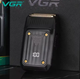 Электробритва-шейвер VGR V-363 для сухого бритья, аккумуляторная, с LED-дисплеем, двойное лезвие 20024 - изображение 4