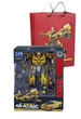 Робот Трансформер Бамблбі Автобот Bumblebee Robot Autobot із шарнірними кінцівками 28 см - зображення 3