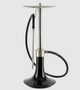 Кальян Oduman Cosmo Silver-Black Black Glass 30см Одуман Космо Серебристо-черный Нержавеющая сталь с титановым покрытием серебристого цвета - изображение 1