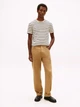 Футболка хлопковая длинная мужская Tommy Hilfiger 78JA565-AFA L Beige Heather Stripe (198296685206) - изображение 3