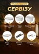 Сервіз столовий TS Kitchen набір столового посуду тарілки на 6 персон 22 предмети фарфоровий посуд для суші Білий - зображення 4
