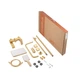 Душова колона зі змішувачем HAIBA GAUDI 009-J BRUSHED GOLD (HB9584) - зображення 9