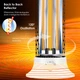 Инфракрасный обогреватель KESSER IP55 1200 Вт белый - изображение 4