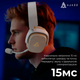 Навушники Ajazz AHM09 MAX Gray White (AHM09-MAX-GW) - зображення 11