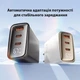 Зарядний адаптер Toocki 67W GaN, з дисплеєм - зображення 5
