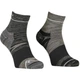 Шкарпетки чоловічі Ortovox Alpine Quarter Socks Men 39-41 Чорний-Сірий - зображення 2