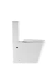 Унітаз-компакт Mixxus Premium Quadro-0402-R 675x390x855mm, система змиву RIMLESS (MP6458) - зображення 3