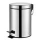 Мусорное ведро круглое Zerix Solo-TC0103 SS Color 3 л цвет нержавейка (ZX5895) - изображение 6