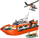 Конструктор Lego City Рятувальний корабель та вертоліт берегової охорони 60504 - зображення 3