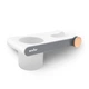 Полка с держателем для фена клеящаяся MBM HOME BP-33 WHITE/GRAY бело-серая - изображение 4
