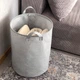 Кошик для зберігання текстильний MBM HOME TH-01 GRAY сірий - зображення 6
