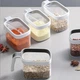 Полка с емкостями для хранения специй клеящаяся MBM HOME KP-12 WHITE/GRAY бело-серая - изображение 3