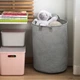 Кошик для зберігання текстильний MBM HOME TH-01 GRAY сірий - зображення 8