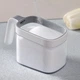 Полка с емкостями для хранения специй клеящаяся MBM HOME KP-12 WHITE/GRAY бело-серая - изображение 8
