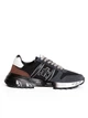 Мужские кроссовки повседневные Premiata Lander Black White Brown 41 (26,0 см) Черный - изображение 3