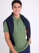 Поло длинное мужское U.S. Polo Assn 11C578-9800A(Mossmountain Heather) M Зеленое (786662517079) - изображение 4