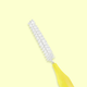 Baby brush для бровей и ресниц, желтый 0,8 мм, 1 шт - изображение 2
