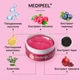Гидрогелевые патчи с экстрактом розы и пептидами MEDIPEEL Peptide 9 Hyaluron Rose Ampoule Eye Patch 60 шт - изображение 3
