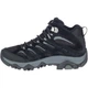 Черевики Merrell Moab 3 Mid GTX Wms black/grey жіночі 37 чорні - изображение 3