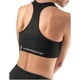 Спортивный топ бра женский бюстгальтер для бега тренировок. Compressport Feelfree Seamless Bra Wmn Black S (100077527) - изображение 3